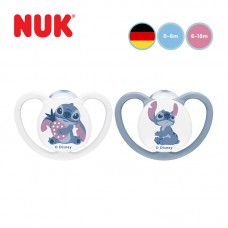NUK Perfect Match Disney Stitch Silicone Soother Pacifier 2pcs/box | 0-6 Months | 6-18 Months | Made in Germany NUK Perfect Match Disney Stitch Silicone Soother Pacifier 2pcs/box | 0-6 Months | 6-18 Months | Made in Germany